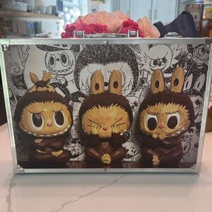 The Monsters coloring art Metal Case